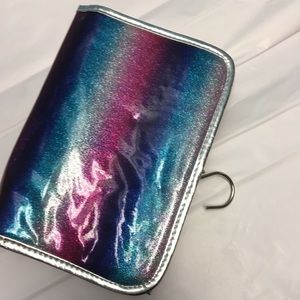 New! Rainbow Foldup Hanging Organizer Storage Travel Bag